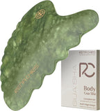 Rena Chris Body Gua Sha Tools, Natural Xiuyan Jade Guasha Tool, Manual Massage by RenaChris