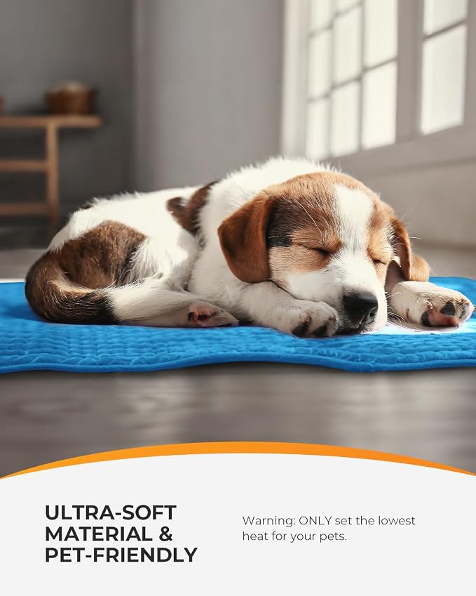 HSA Approved Heating Pad for Back Pain & Cramps Relief, CooCoCo Large Heated - Image 3