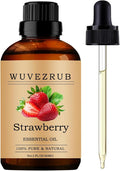 Strawberry Essential Oils, 60ML Pure and Natural Essential Oil by WUVEZRUB