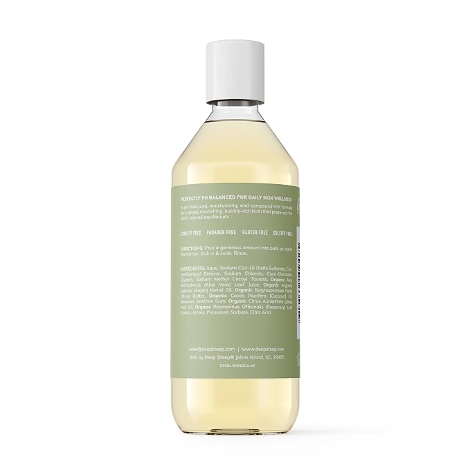 Deep Steep Bubble Bath, Coconut Lime, 10 oz – Soothing Soak - Image 2