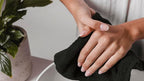 Avalon Towels Cotton Washcloths 24-Pack – 12 x 12 Inch Black Super Soft & - Image 3