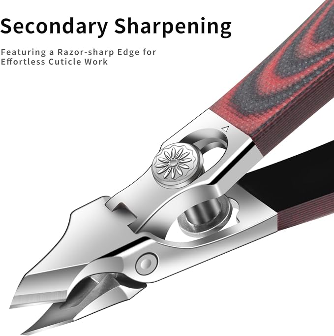 Professional Stainless Steel Cuticle Nippers - Image 2