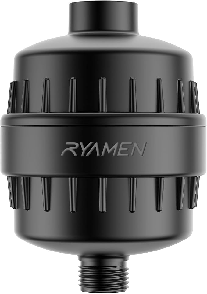 Ryamen Heavy Duty Shower Filter, Shower Water Filter, 99% REMOVAL Shower Head by Enjoyabeatifullife