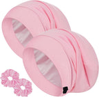 Sleep Cap Bonnet for Sleeping, Adjustable Cooling Ice Silk Lined Hair Bonnets by ROYBENS