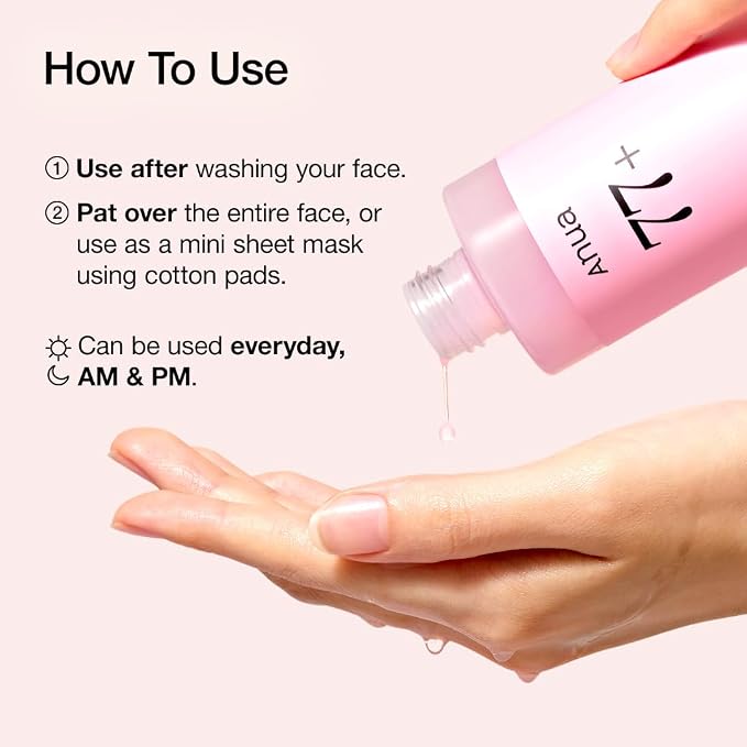 Anua Peach 77 Niacin Essence Toner 250ml / Brightening Toner - Image 6