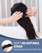 MZOO Luxury Sleep Eye Mask for Side Sleeper Men Women, Zero Eye Pressure 3D - Image 6