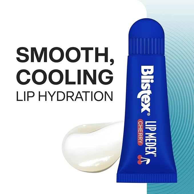 Blistex Cherry Lip Medex, 0.35 oz Each, Advanced Hydration, Medicated Relief - Image 3