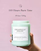 M&SENSE Orange Creamsicle Candle - Image 3