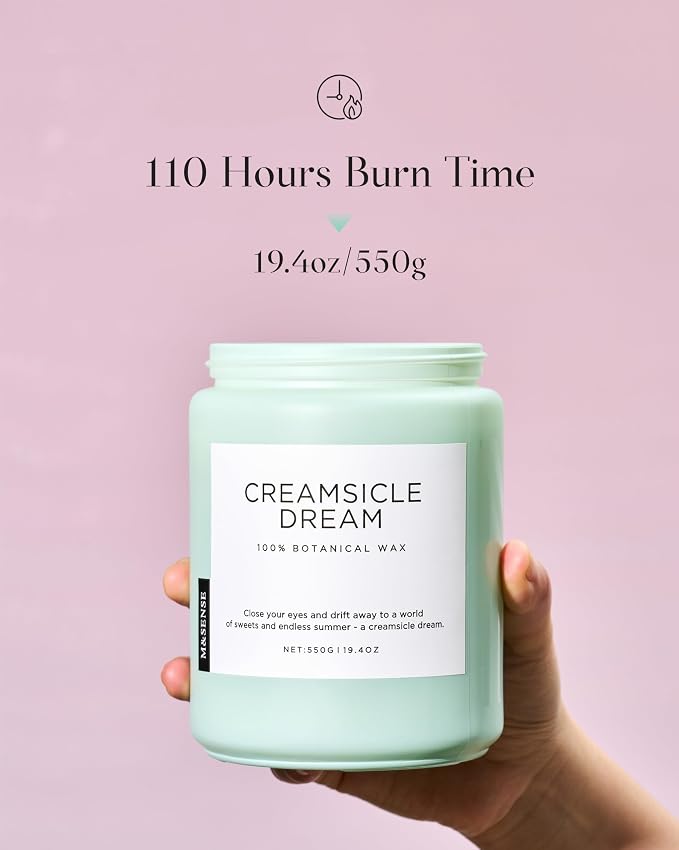 M&SENSE Orange Creamsicle Candle - Image 3