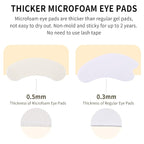100 PCS Foam Eye Pads for Lash Extensions, Under Eye Pads for Eyelash Extensions - Image 5