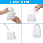 Diffuserlove 2 Pack 200ml Essential Oil Diffuser Ultrasonic Aromatherapy - Image 6