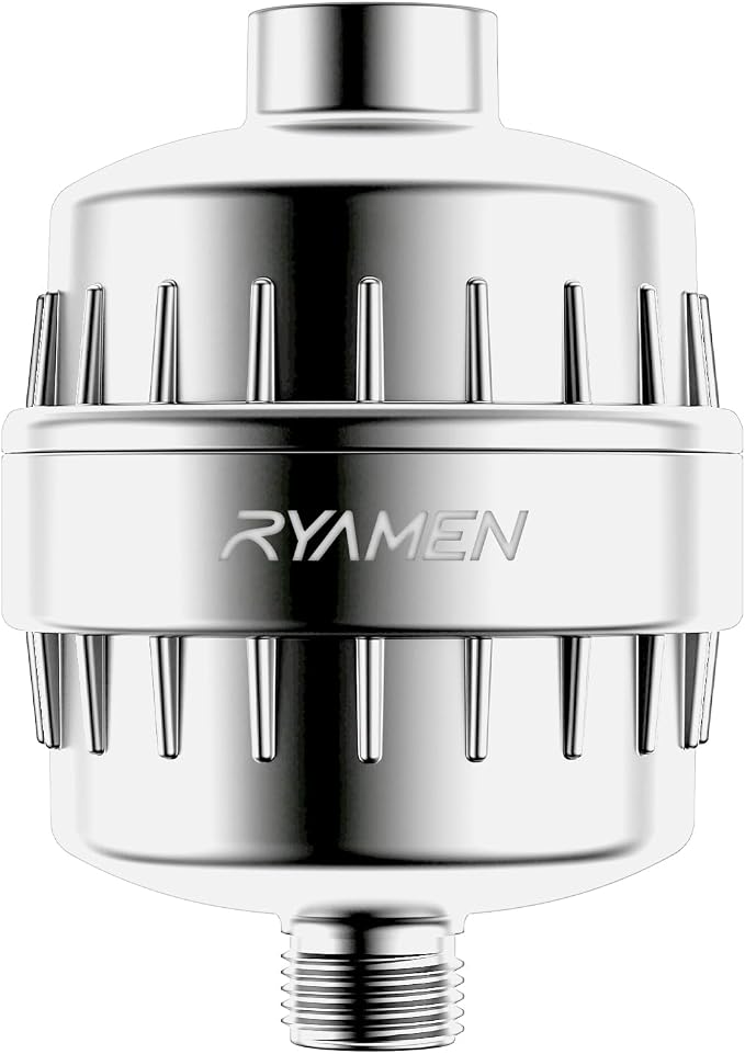 Ryamen Heavy Duty Shower Filter, Shower Water Filter, 99% REMOVAL Shower Head by Enjoyabeatifullife