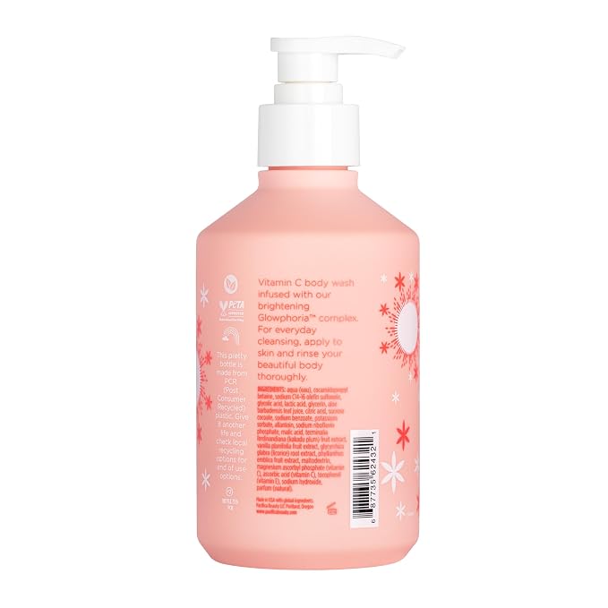 Pacifica Glow Baby Brightening Body Wash – Vitamin C & AHA Exfoliating Body Wash - Image 17