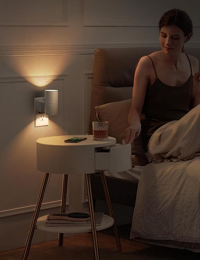 L LOHAS LED Night Light Plug in, Night Lights Plug into Wall, Light Sensor - Image 8