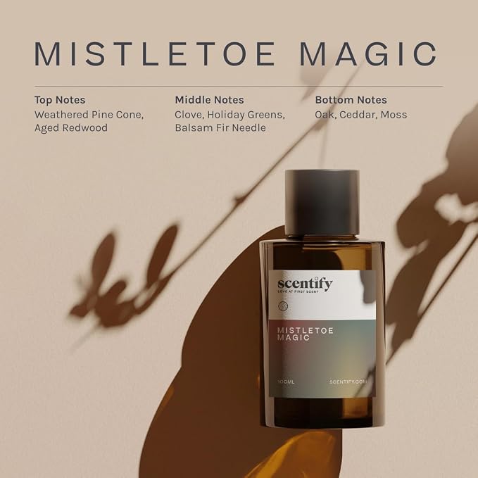 Scentify Holiday Mistletoe Magic Aroma Oil Christmas Refill Scent - Image 3