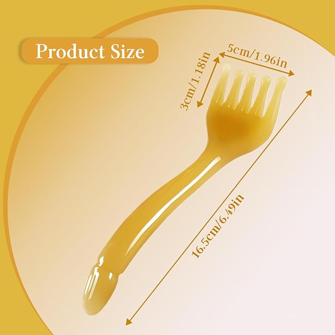GSHOW Scalp Massager Handheld Comb Resin Relax Massage Tool - Image 2