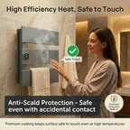 Electric Towel Warmer, Heated Towel Rack - Image 8