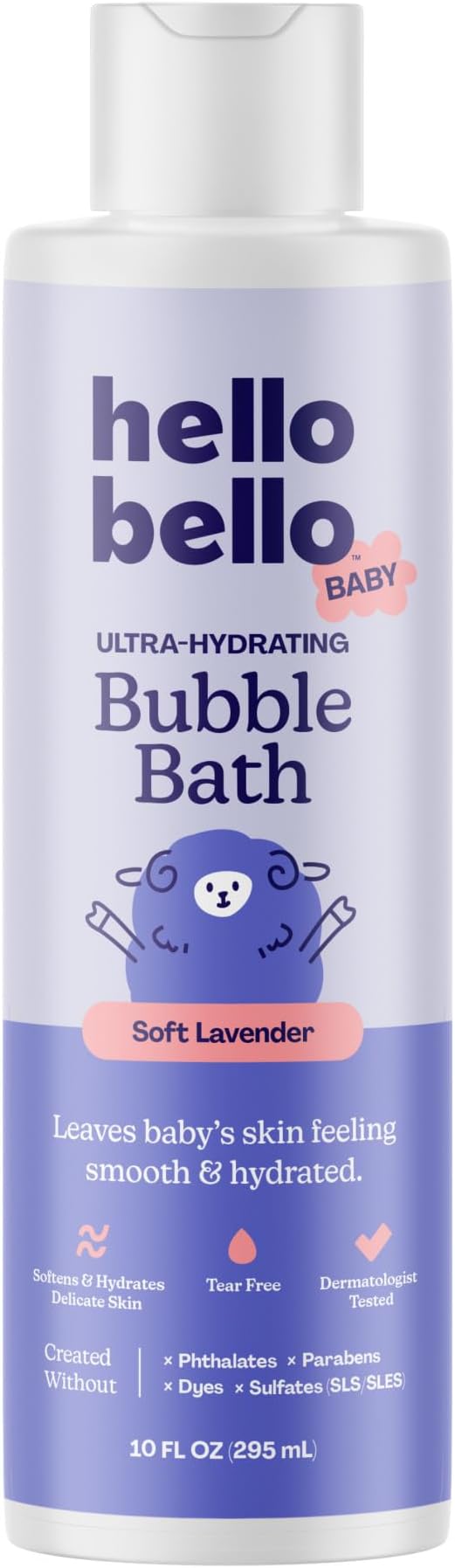 Hello Bello Baby Premium Bubble Bath, Gentle Soft Lavender Scent, by HelloBello