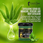 FOOT SPA - Exfoliating Scrub Gel, 16 Oz - Manicure, Pedicure and Body - Image 2