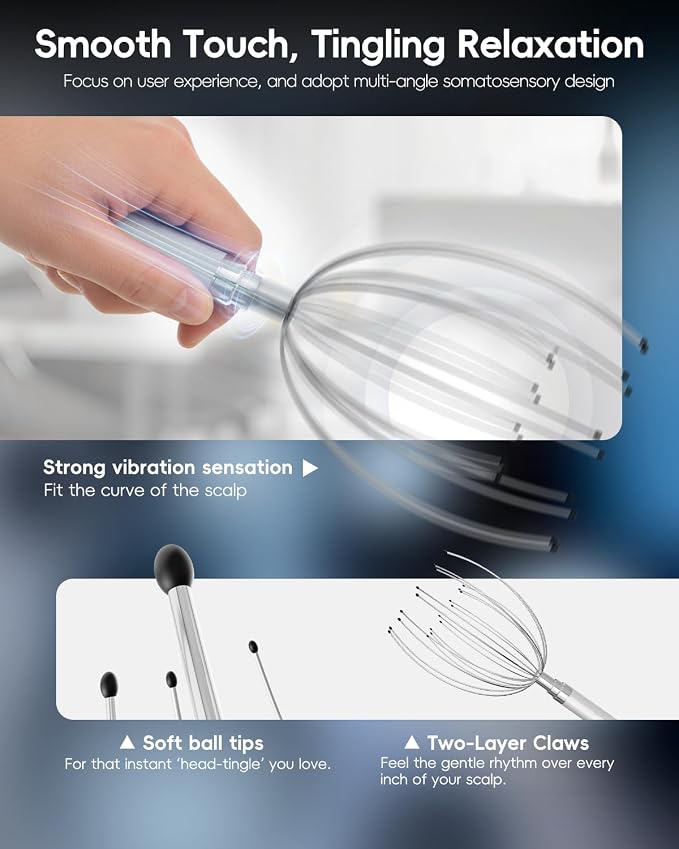 Winyoung Head Massager Scalp, Electric Scalp Massager - Image 2