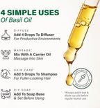 100% Pure Basil Oil - Image 5