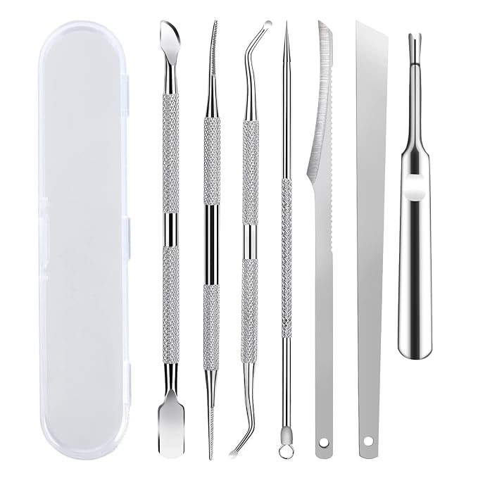 7-Pack Ingrown Toenail Tool Kit by KuanStore