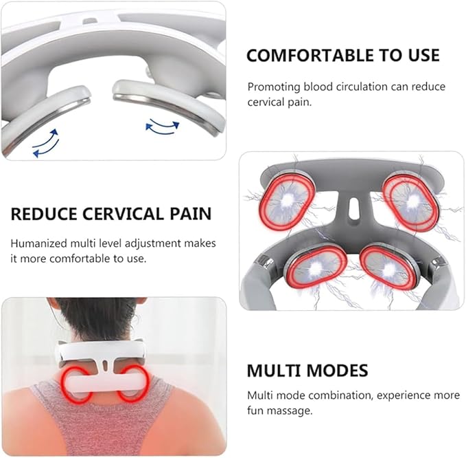 Ayland Vitality Magic Pro 2.0 Neck Massager, Portable Neck Relaxation Device - Image 2