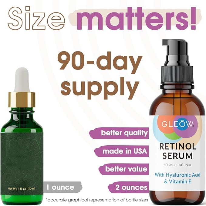 GLEOW Retinol Serum for Face - Image 2