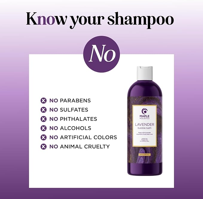 Premium Lavender Bubble Bath for Women - Image 8