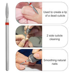 E-File Nail Drill bit with Case - Image 3