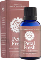 Woolzies Pure Fresh Essential Oil Blend | Rose & Sandalwood Therapeutic Grade by WoolziesHomeEssentials