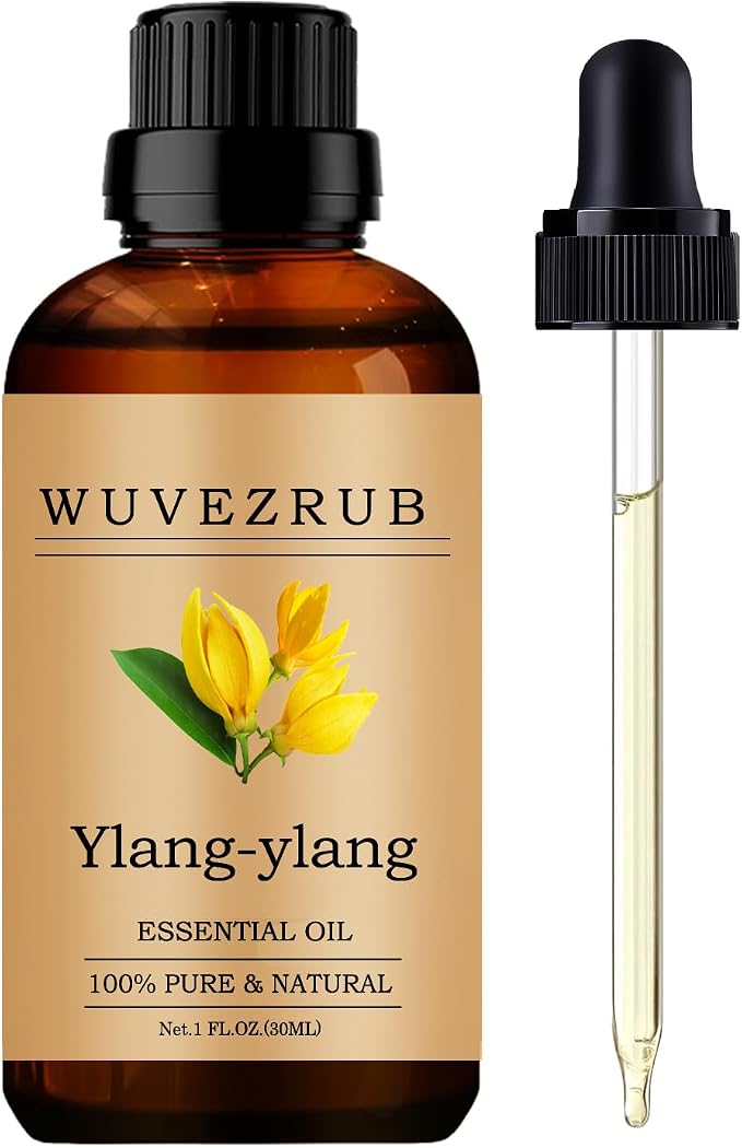 Ylang-Ylang Essential Oils, 30ML Pure and Natural Essential Oil by WUVEZRUB