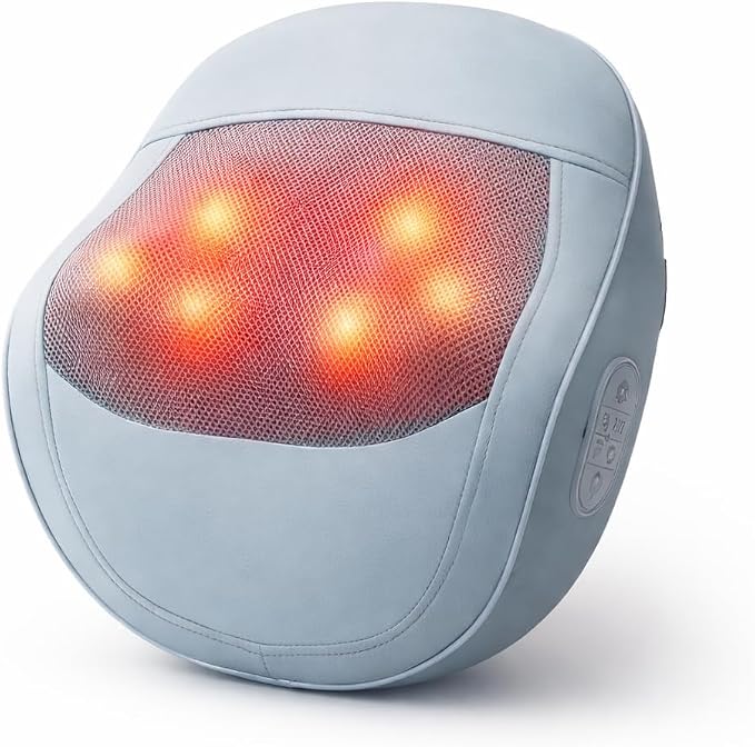 Back & Neck Massager with Heat for Pain Relief, 3D Deep Kneading Massage by Unknown