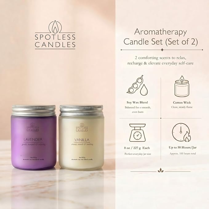 Aromatic Candles Two Pack - Image 4
