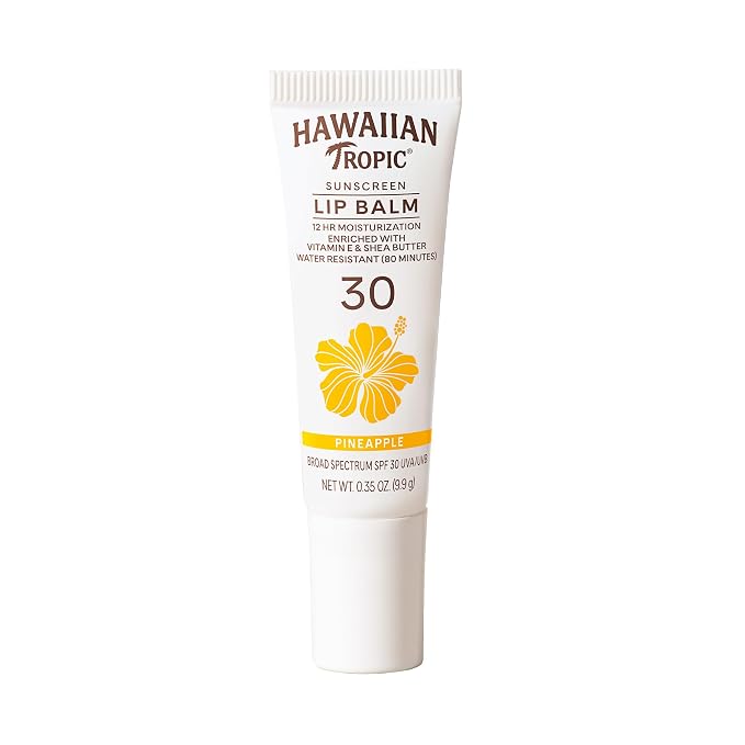 Hawaiian Tropic Lip Sunscreen SPF 30, Pineapple | SPF Lip Balm, Beach Essentials - Image 3