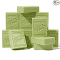 BELA Eucalyptus with Lemon Soap 3.3 oz Pack of 12, Long Lasting Triple Milled by BELAPURENATURALSOAPSANDODORELIMINATINGHOMEFRAGRANCES