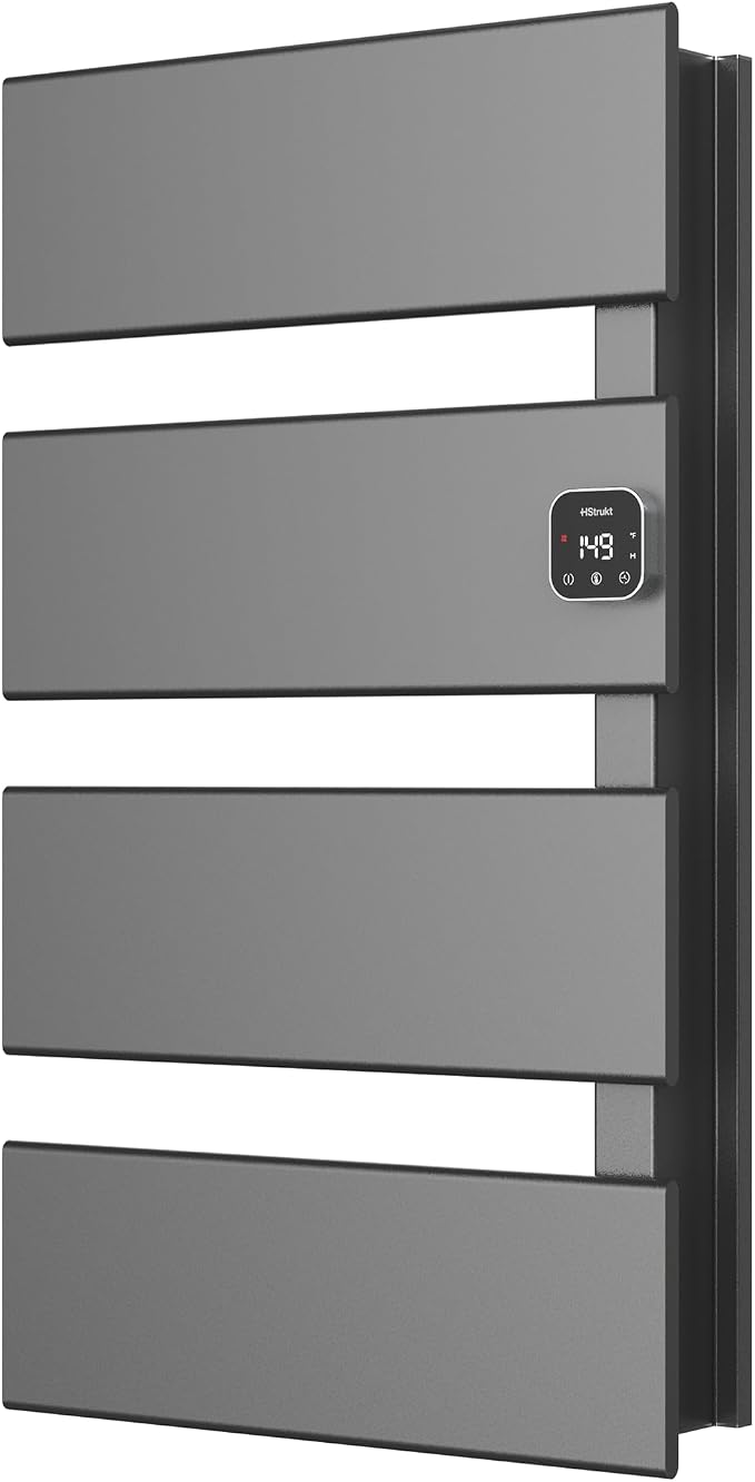 Electric Towel Warmer, Heated Towel Rack by HStruktStore