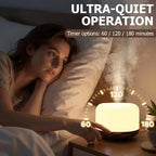 500ml Essential Oil Diffuser, Quiet 4-in-1 Ultrasonic Aromatherapy Humidifier - Image 7