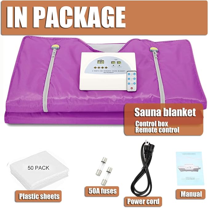 Vanell Far Infrared Sauna Detox Blanket - Image 6
