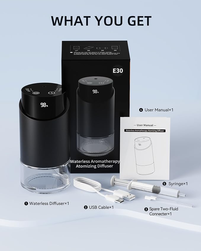 Waterless Essential Oil Diffuser Aromatherapy Scent Diffusers - Image 8
