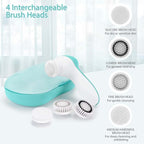 Rechargeable Facial Cleansing Spin Brush Set - Image 2