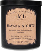 Manly Indulgence Havana Nights Scented Candles by ManlyIndulgence