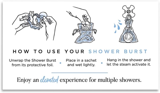 hydraAROMATHERAPY Shower Burst Tablets Essential Oil Steamers Made in USA - Image 7