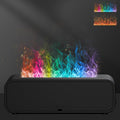 Colorful Flame Air Aroma Diffuser Humidifier, Dynamic Fire Flame Sound Pickup by Eiifiter