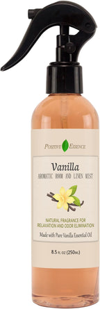Vanilla Linen and Room Spray, Natural Home Fragrance Made by PositiveEssence
