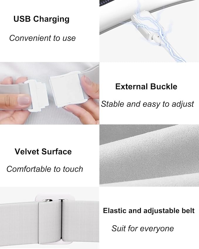 Electric Heating Pad, Portable Cordless Menstrual Heating Pad - Image 7