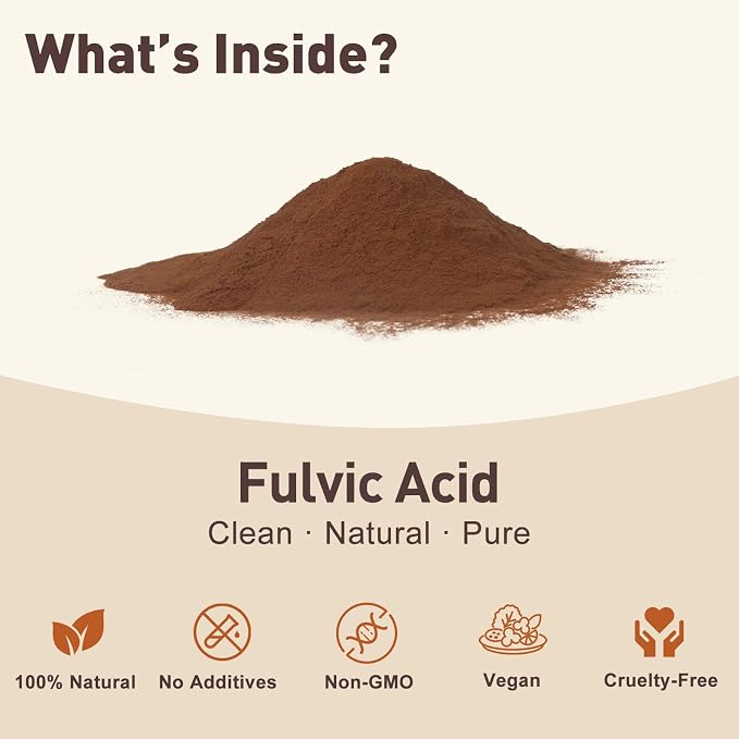 Fulvic Acid Detox Bath Powder 4oz – Natural Mineral Bath Soak - Image 6