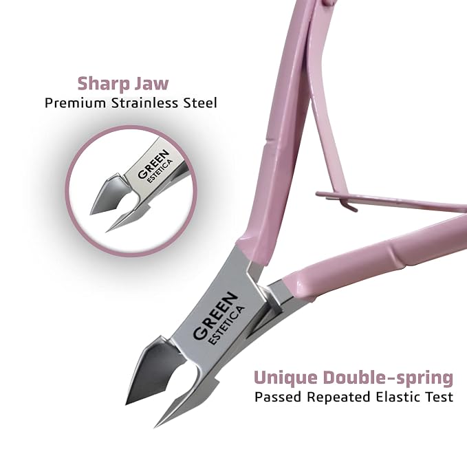 Professional Cuticle Trimmer Nail Cuticle Cutter Stainless Steel Cuticle Nippers - Image 3