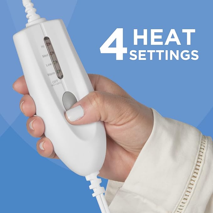 HealthWise Deluxe 12” x 15” Heating Pad - Image 5