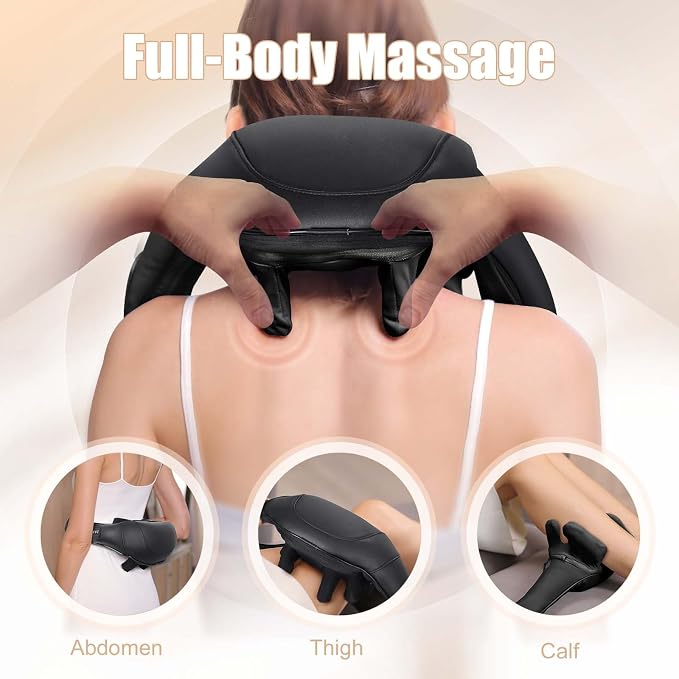 MASGRE Shiatsu Back and Neck Massager, Cordless Shoulder Massager - Image 6